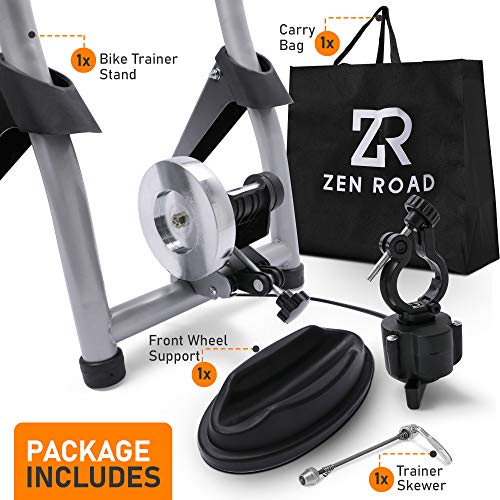 ZenRoad Stationary Bike Trainer Stand Bicycle Trainer Roller