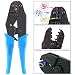 Hilitchi Professional Insulated Wire Terminals Connectors Ratcheting Crimper Tool for 22-10AWG primary