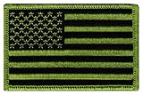 American Flag Embroidered Patch Green United States Tactical Subdued Military American Flag Embroidered Patch Green United States Tactical Subdued Military