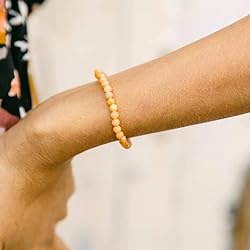 Tiny Rituals ORANGE CALCITE ENERGY BRACELET