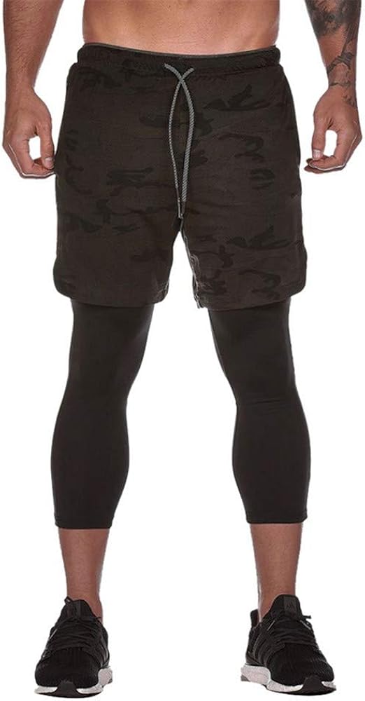Quick-Dry Tights Workout Half Pants