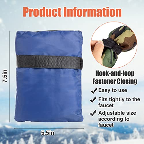 4 Packs Outdoor Faucet Covers Thickened Winter Anti Freeze Hose Bib