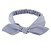 Yeshan Women and Girls Elastic Rabbit Bow Headbands/Bandana/Turban/Headwrap/Hairband with a Wired headband,pack of 6