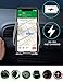 Baymax Wireless Car Charger Mount, Smart Automatic Clamping, 5W/7.5W/10W/15W Fast Charging Air Vent Phone Holder for All Qi-Enabled Devices