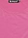 Allegra K Women's Round Neck Short Sleeve Cat Prints Loose Tunic Top S Fuchsia