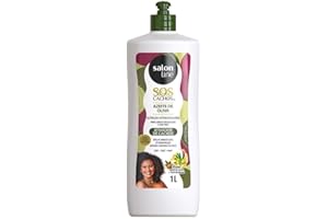 Salon Line - Linha SOS Cachos (Azeite de Oliva) - Ativador de Cachos 1 L - (SOS Curls (Olive oil) - Reconstruction Curl Activator 33.81 Fl Oz)