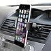 Car Mount for Air Vent 360 Degrees Stretchable, Durable, Secure Car Mount Cradle for Smartphones, iPhone 6, 6 Plus, 6S, 5, 5S, Samsung Galaxy S5, S4, S3, Note 3, and more (Black) By Foxx Electronics