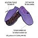 Nature Creation- Thermo Shoes Warm Up Slippers- Microwave Heated Foot Warmers- Hot & Cold Therapy (Purple XL)