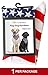 American Flag Dog Bandana 4th of July Bandana 4th of July Dog Clothes Patriotic Pet USA American Flag Bandanna - Standard Size