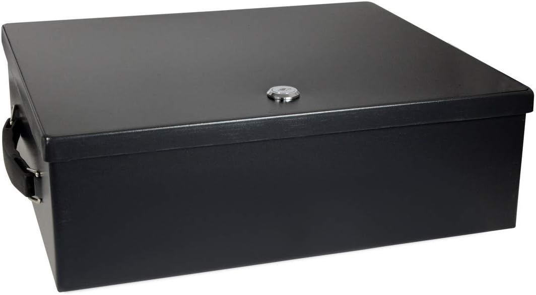 Master Lock 7149EURD Caja Fuerte [Antifuego] [con Llave] [Manejar] 7149EURD- Caja de Seguridad para Pequeña, Smarphone, A4 Documentos: Amazon.es: Bricolaje y herramientas