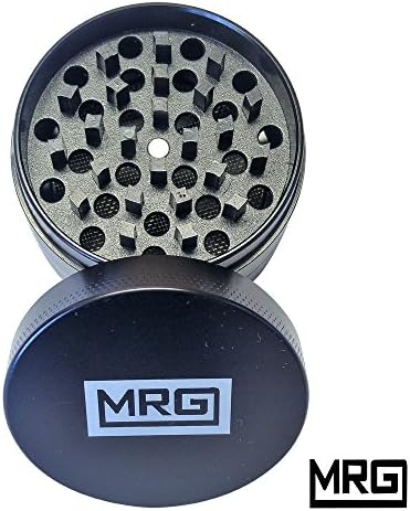 MRG Grinder - Travel Size - 2' Tobacco/Spice/Herb Grinder - All Metal - Hassle Free Return