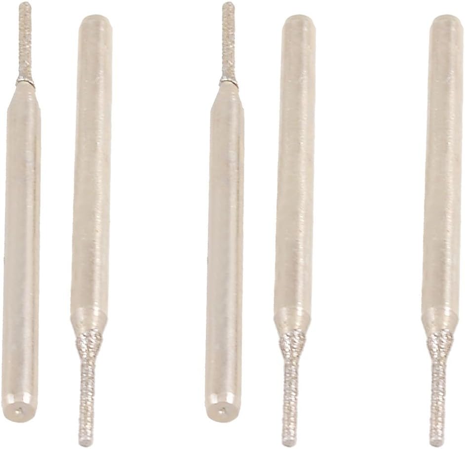 Aexit 5 Pcs 3mm drill hole 1mm Dia Cylindrical Tip Diamond Mounted Points (9ad2776b8f2f3b37544062750f003b9b)
