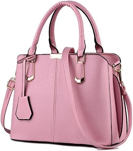 vusum Top Handle Satchel Handbags Tote Shoulder Purse Pink