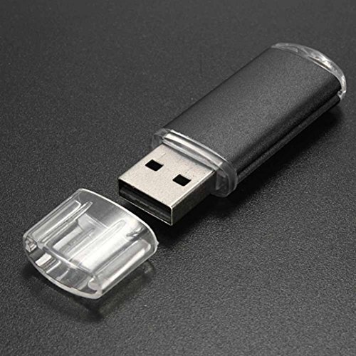 MChoice 4GB USB 2.0 Metal Flash Memory Stick Storage Thumb U Disk (Black)
