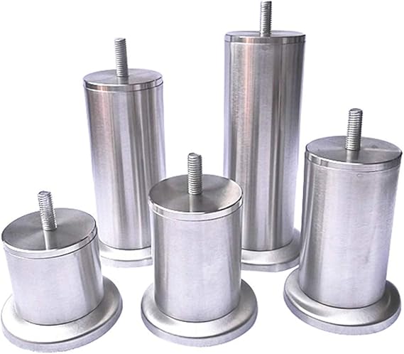 Möbelfüße Edelstahl Sofabein Metall Küchenschränke Tischständer