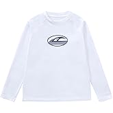 JARMAKO Boys Swim Shirts UPF 50+ Long Sleeve Rash Guard Quick Dry Sun Protection for Swimming Fishing Beach Size 4-14