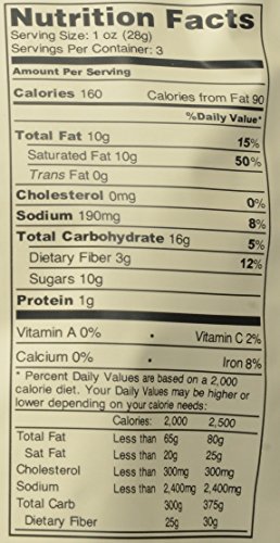 DANG TOASTED COCONUT CHIPS, CARAMEL SEA SALT, 3.17 OUNCE