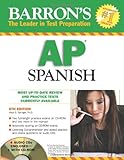Barrons AP Spanish Prep Book and CD