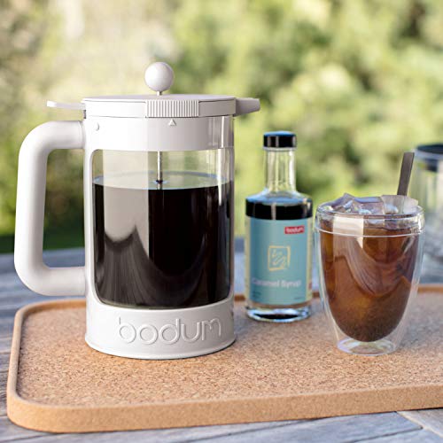 Bodum Bean Cold Brew Coffee Maker Set, 1.5 L/51 oz, White The Home