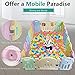 Baby Playpen for Babies Baby Play Playards 18 Panels Infants Toddler Safety Kids Play Pens Indoor Baby Fence with Activity Board