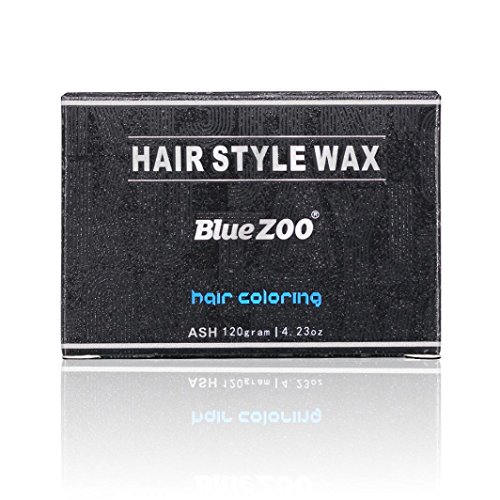 TONSEE 100ML Fashion Permanent Punk Hair Dye Light Gray Silver Color Cream (Grey 01) - Thumbnail 4