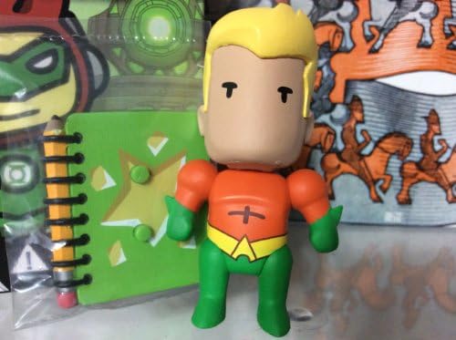 Scribblenauts Unmasked Dc Comics Aquaman Series 1 Blind Box 2.5" Vinyl Figure (Opened to Identify Contents)