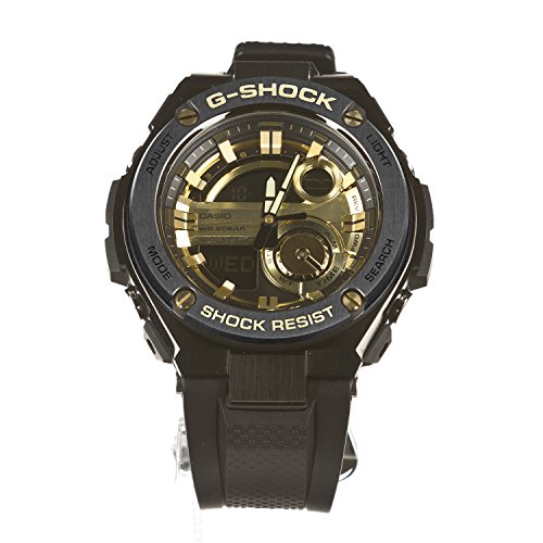 Buy Casio G Shock G Steel Series Gst 210 Black One Size Online At Low Prices In India Amazon In