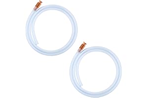Solimeta Shaker Siphon Hose for Fuels/Gasoline/Diesel/Water Transfer, 6ft, 2 Pack