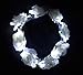 Dreampixie White Rose Flower Crown with LED Lights