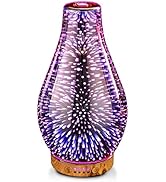 Amazon.com: Porseme 500ml Glass Essential Oil Diffuser Aromatherapy ...
