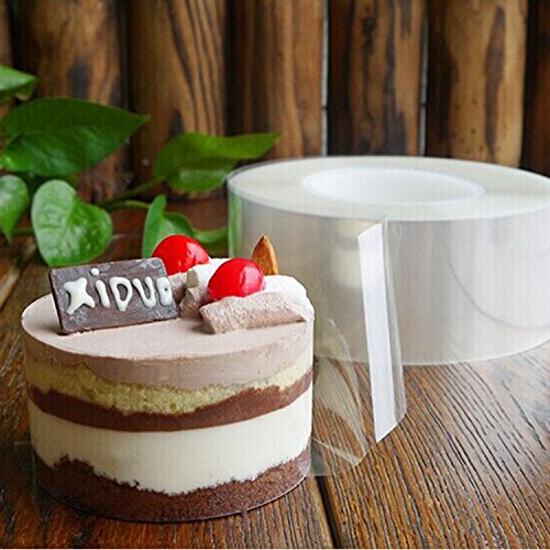 Astra gourmer 2.4"w kitchen transparent polyester mousse &am…