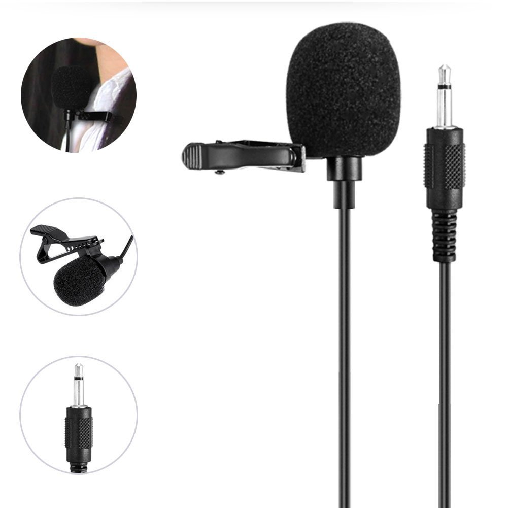 Photo 1 of WinBridge Portable Collar Clip Microphone 3.5mm Audio Compatible with All WinBridge Voice Amplifiers S6