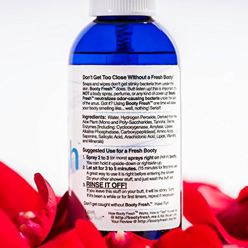 Booty Fresh Intimate Odor Neutralizing Cleanser Spray to Remove All