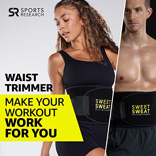 Sweet Sweat Waist Trimmer, by Sports Research Sweat Band Increases