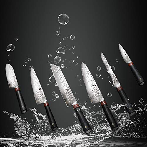 TUO Damascus 6 inch Boning Knife Fillet Knife with G10 Handle