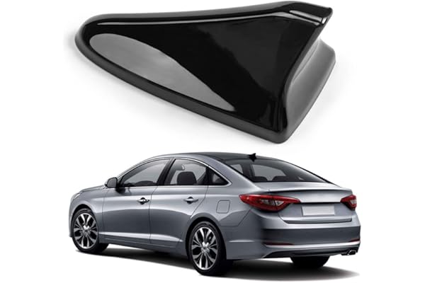 AMSPRAC Shark Fin Antenna Cover,Car Roof Antenna Caps fit for Kia Optima 2014-2020,Sonata 2015 2016 2018 2019,Genesis Sedan G80 2015-2017,Genesis Coupe 2013-2015,Elantra Sedan 2011-2016,(Not Sport)