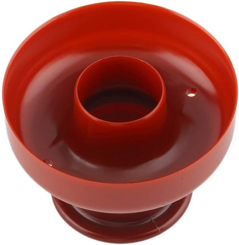 Sairis 1 PC Plastic Food-Grade Doughnut Donut Mold Bread Desserts Bakery Mould Home DIY Donut Cutter Maker Mould Tools(red)