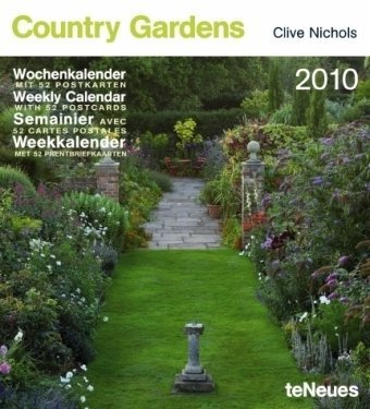 2010 Country Gardens Weekly Postcard Calendar by 