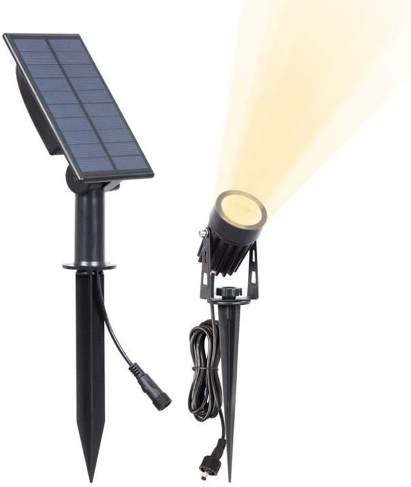 Luz Solar para césped Lámpara Solar Impermeable al Aire Libre LED Foco