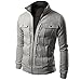 Fashion Mens Slim Designed Coat Lapel Cardigan Men Jacket Casual