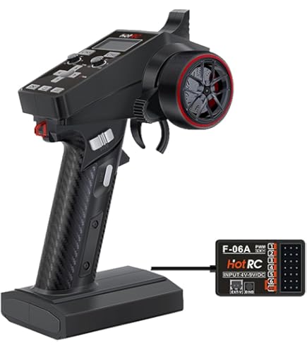 thumbnail image 2 of DUMBORC X4 4CH 2.4GHz RC Radio Transmitter & X6F Receiver – Pistol Grip, Failsafe, 1:8 1:10 Scale 2 of 4