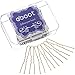 eBoot 100 Pack of U Shaped Hair Pins Bun Hair Pins with Box and Storage Bag, Golden (5 cm/ 2 Inches)