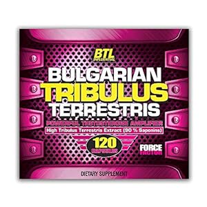 BTL – Bulgarian Tribulus Terrestris 120 Capsules x 500mg 90% Saponins 45% Protodioscin Natural Herbal Supplement Boosts Тestosterone