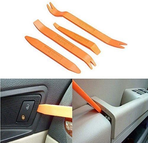 4pcs Auto Car Radio Panel Door Clip Trim Dash for Audio Removal Installer Pry Repair Tool Set