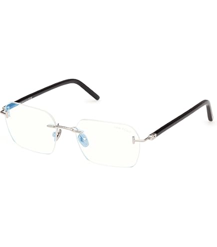 Amazon.com: Tom Ford FT 5934-B BLUE BLOCK Shiny Gold Havana/Blue
