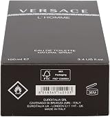 Versace 247710 Men's Eau de Toilette Versace Fragrance 100ml view 6
