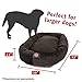 52 inch Storm Villa Collection Micro Velvet Bagel Dog Bed By Majestic Pet Productsthumb 2