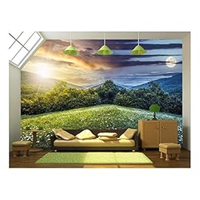 Modern Teenage Girl on Grunge Background. Grunge Style. - Removable Wall Mural | Self-Adhesive Large Wallpaper - 66x96 inches
