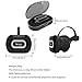 Foldable Portable 3D VR Glasses, Adjustable Virtual Reality VR Headset for 4.5 - 6 Inch Screen Smart Phone - Black