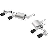 BORLA 11925CB Axle-Back Performance Exhaust System for 2016-2023 Chevrolet Camaro SS 6.2L V8 Automatic/Manual Transmission With Dual Mode Exhaust (NPP) Valves.